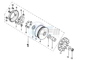 SV GEO - 125 cc drawing DRIVING PULLEY