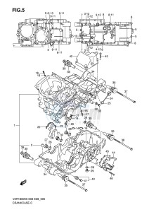 VZR1800 (E3-E28) INTRUDER drawing CRANKCASE