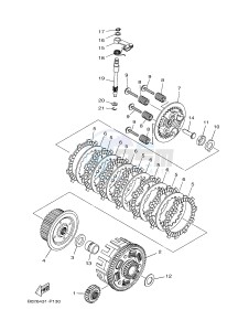 MTN320-A MTN-320-A MT-03 (B9A3) drawing CLUTCH