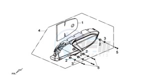 MAXSYM 600 I ABS EXECUTIVE EURO4 L7 drawing CRANKCASE COVER LEFT