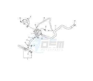 WR F 250 drawing SECONDARY AIR SYSTEM