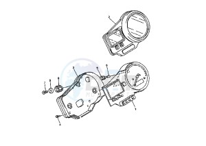 YZF R1 1000 drawing METER