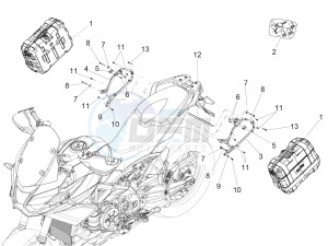 ETV 1200 Caponord Rally (EMEA, APAC) drawing Suitcases