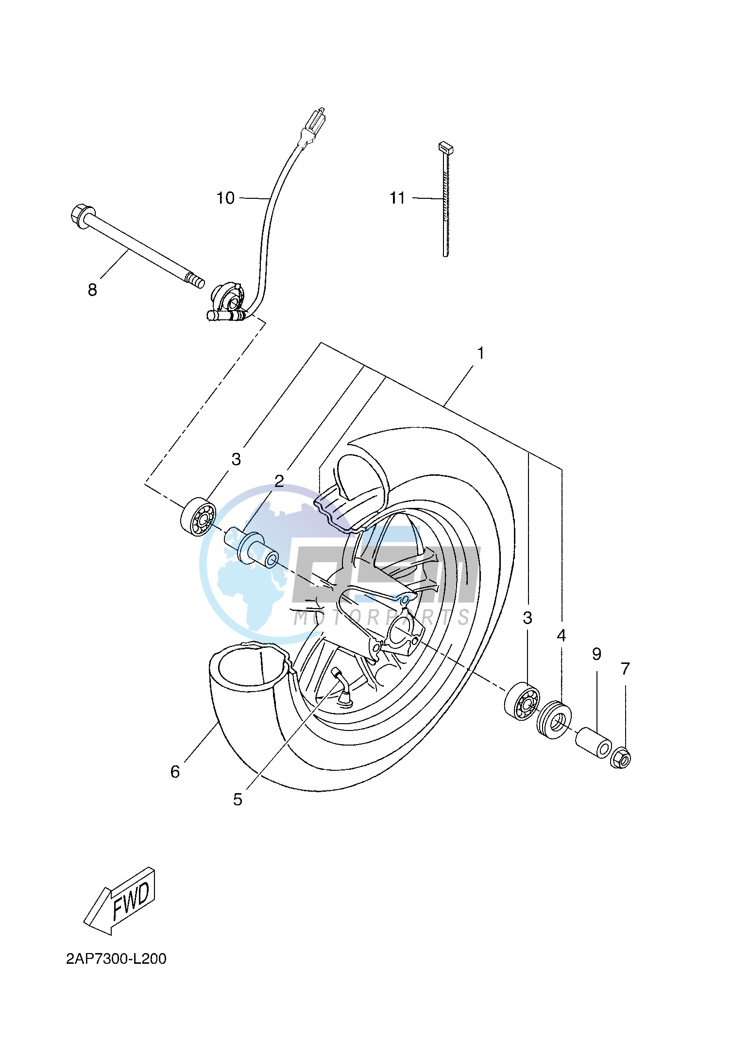 FRONT WHEEL