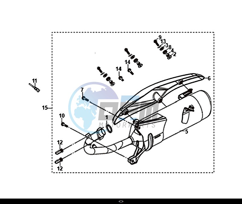 EXHAUST MUFFLER