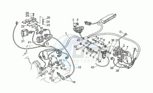 California 1100 drawing Injection wiring