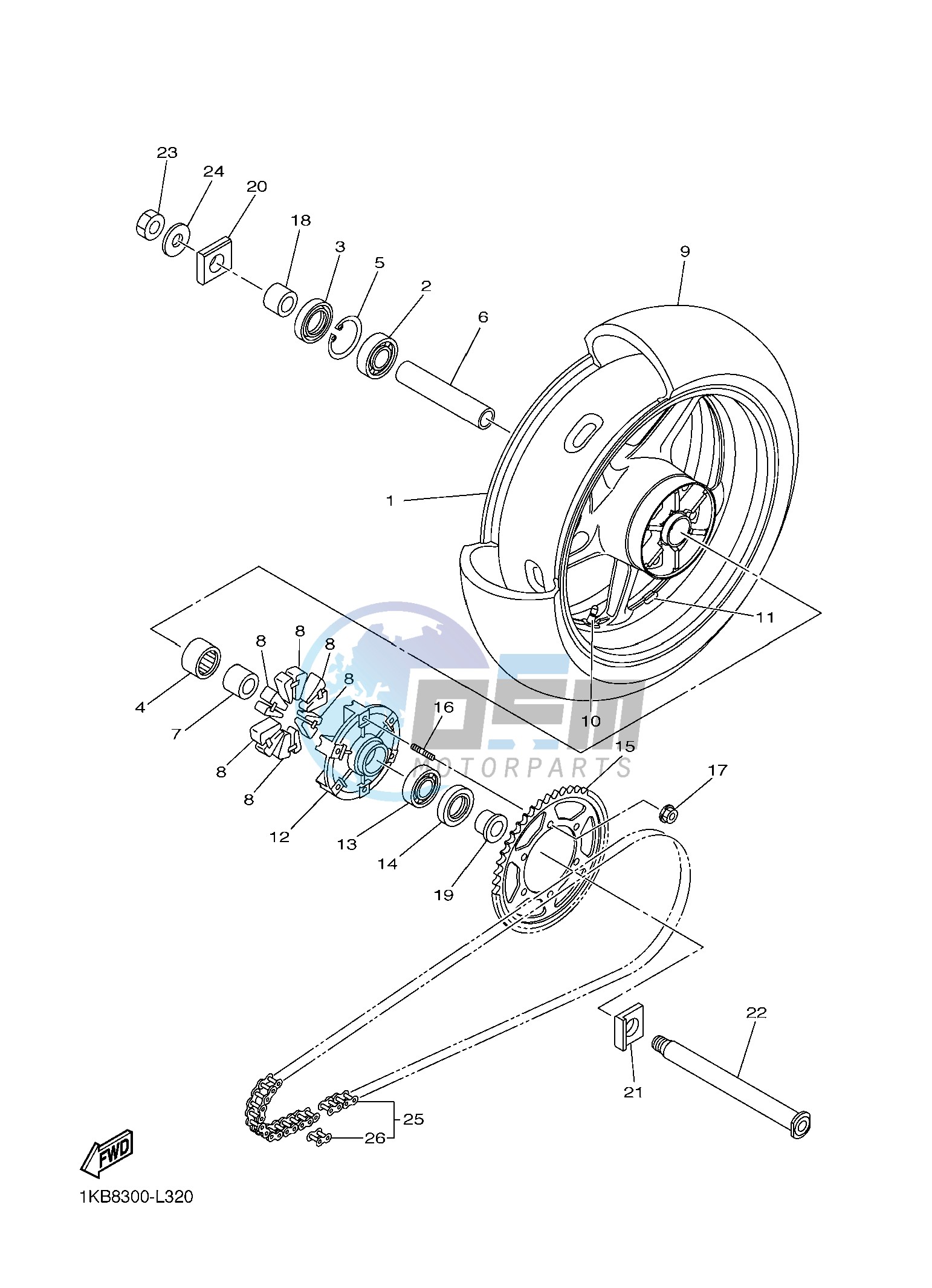 REAR WHEEL