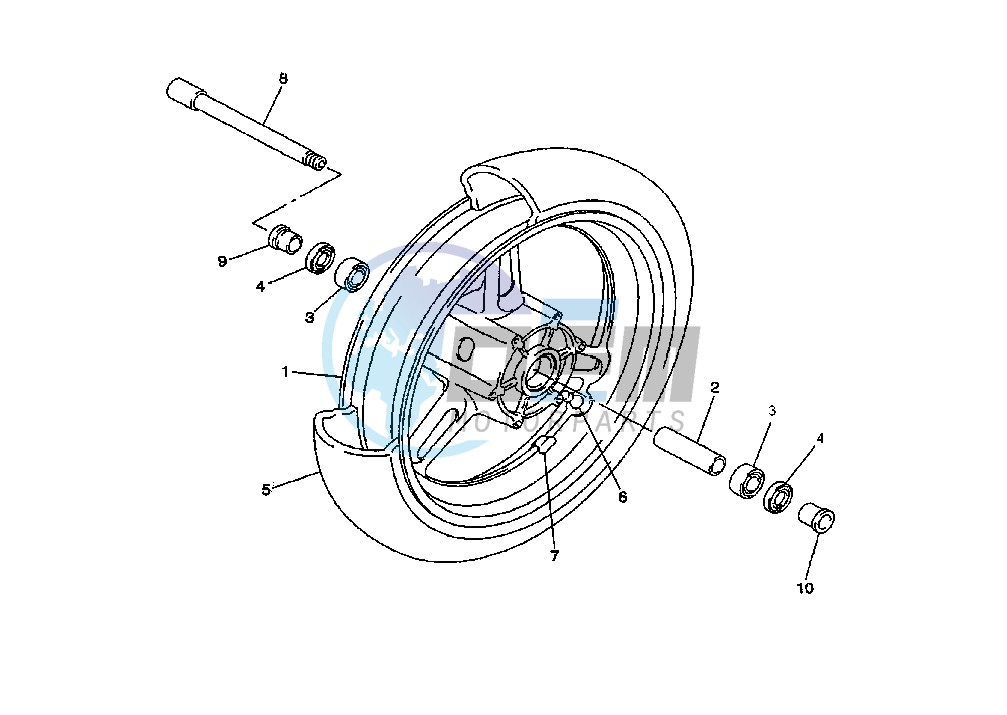 FRONT WHEEL