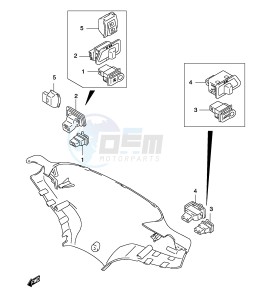 AY50 (P19) katana drawing SWITCH ASSY