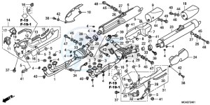 GL18009 Europe Direct - (ED) drawing EXHAUST MUFFLER (EXCEPT G L1800-BR)