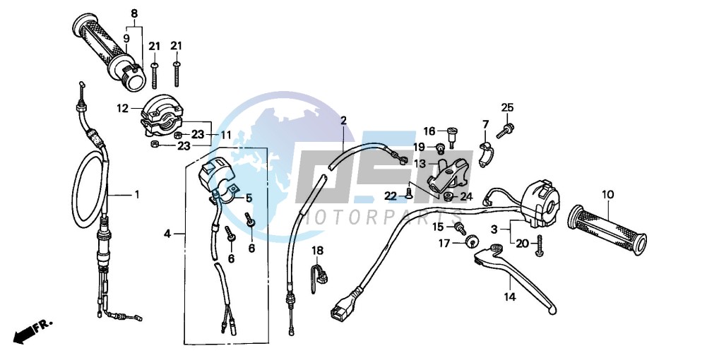 HANDLE LEVER/SWITCH/ CABLE