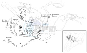 RST 1000 Futura drawing Front electrical system