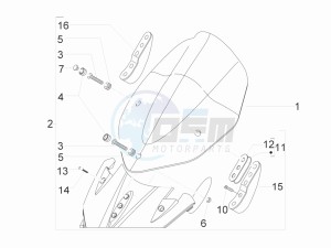 Nexus 500 e3 (UK) UK drawing Windshield