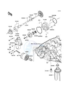 NINJA ZX-6R ZX636-C1H FR GB XX (EU ME A(FRICA) drawing Oil Pump