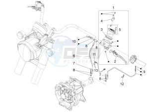 Eldorado 1400 1380 (EMEA, APAC) drawing Handlebar - Controls