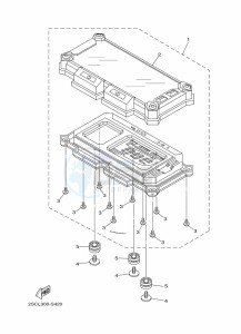 TRACER 900 MTT850 (B5CM) drawing METER