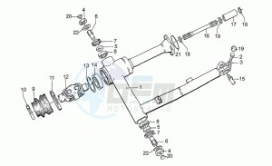 Le Mans 1000 drawing Swing arm