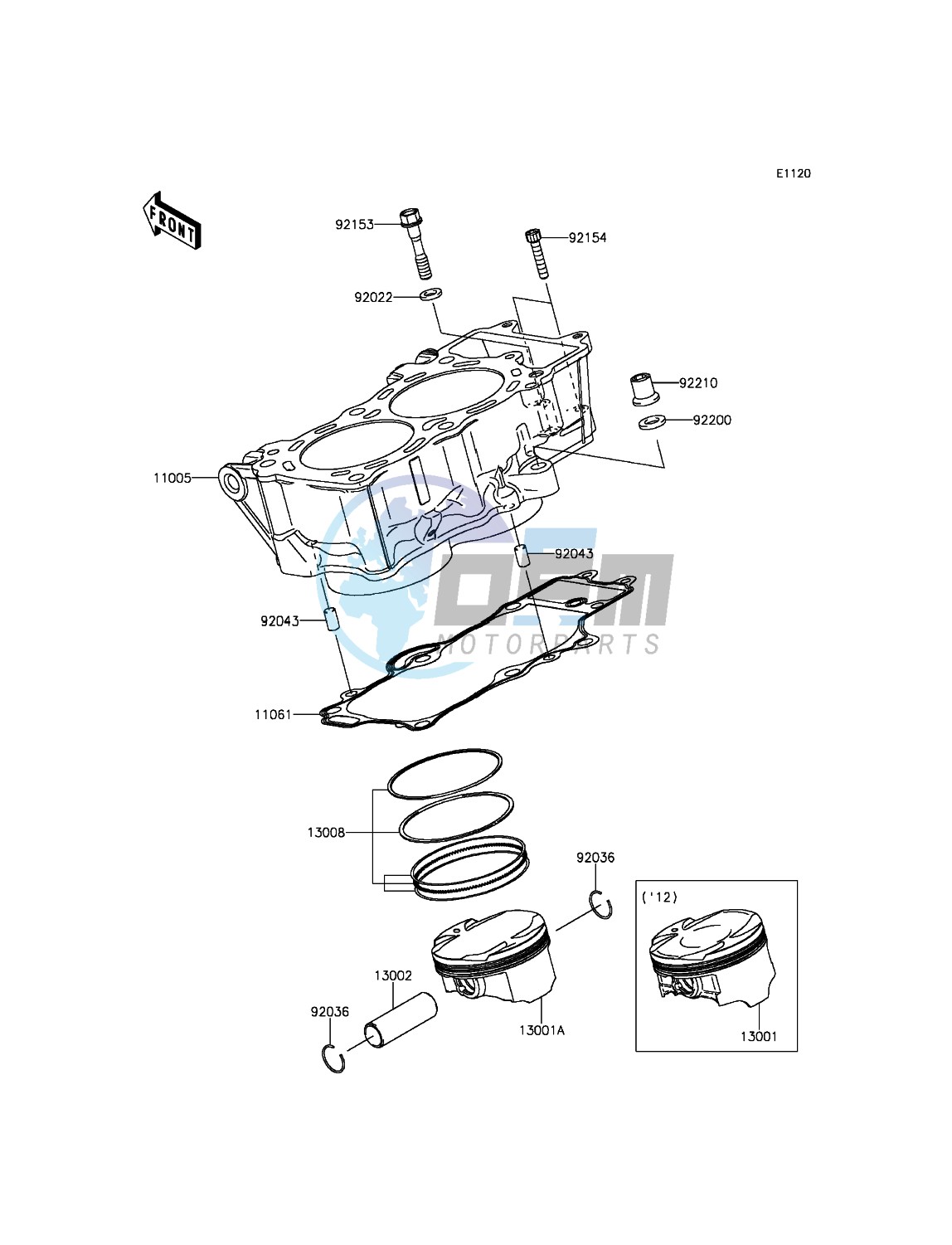 Cylinder/Piston(s)