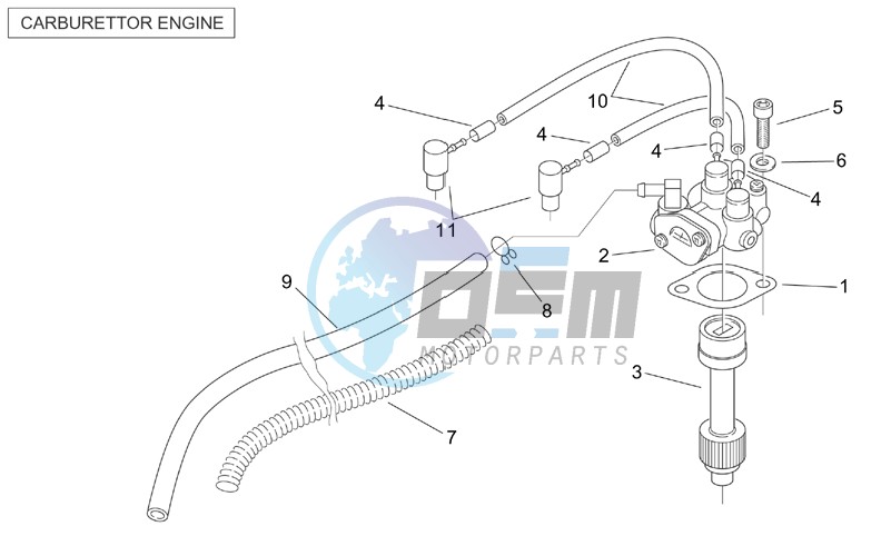 Oil pump (Carurettor)