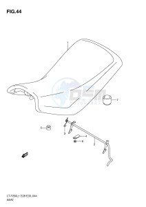 LT-F250 (E28-E33) drawing SEAT (LT-F250L1 E28)