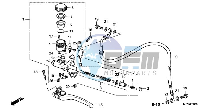 CLUTCH MASTER CYLINDER