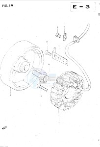 GSX500E (E39) drawing GENERATOR