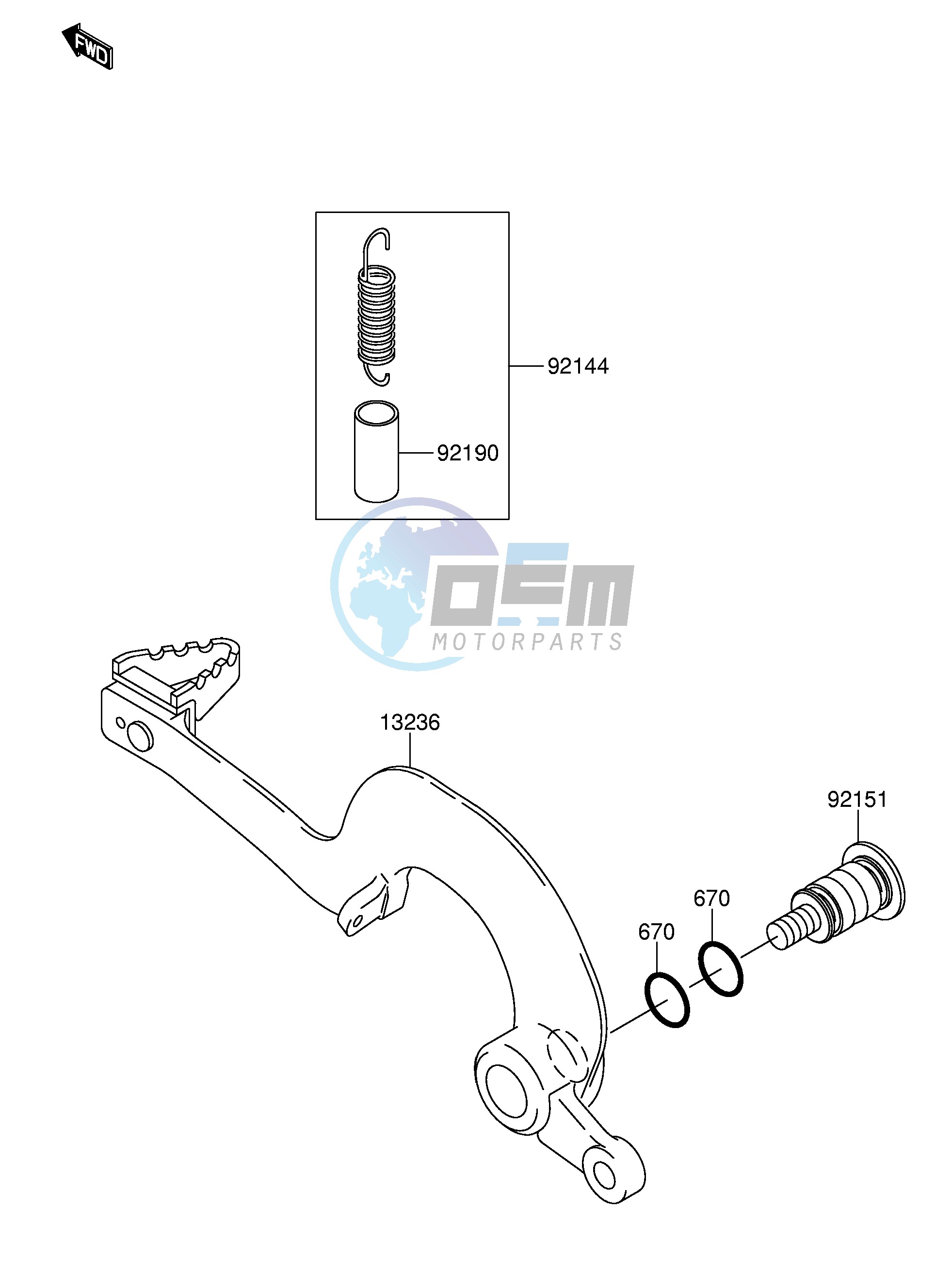 BRAKE PEDAL