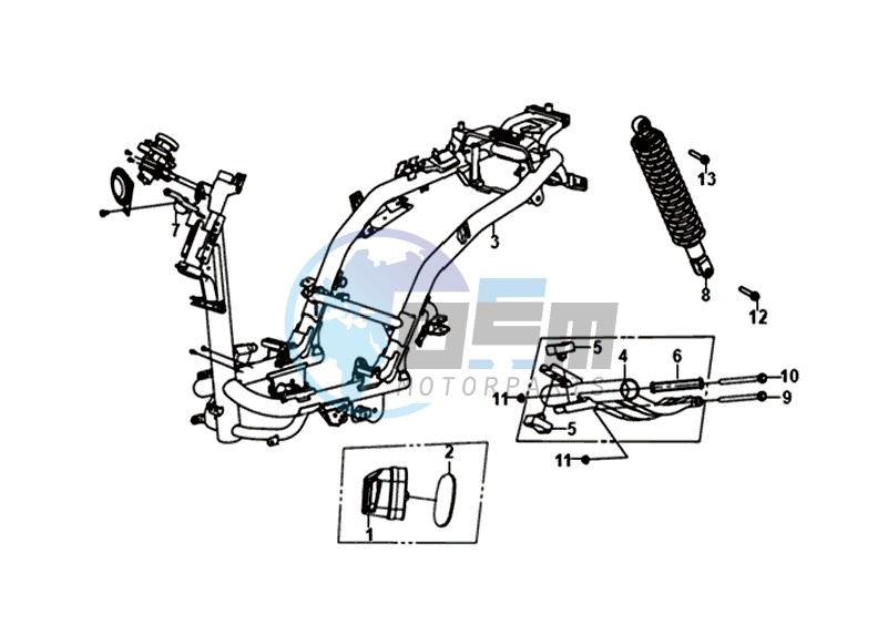 FRAME / ENGINE MOUNT