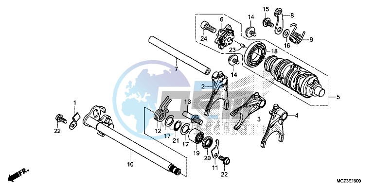 GEARSHIFT DRUM