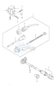 DF 9.9 drawing Receptacle Set