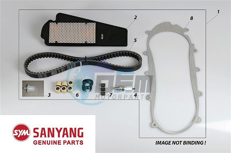 SERVICE KIT & PARTS X'PRO