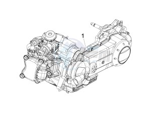 Fly 150 4t (USA) USA drawing Engine assembly