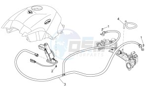 Breva V IE 850 drawing Fuel supply