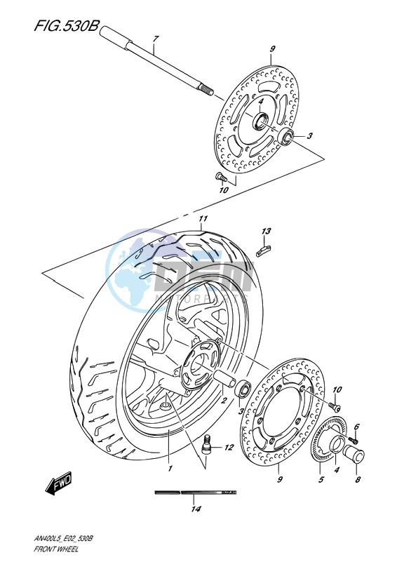 FRONT WHEEL