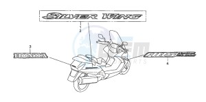 FJS600 SILVER WING drawing MARK