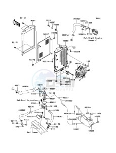 VN1600 CLASSIC VN1600A6F GB XX (EU ME A(FRICA) drawing Radiator