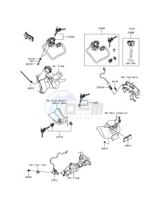 VULCAN_S_ABS EN650BFF XX (EU ME A(FRICA) drawing Ignition Switch