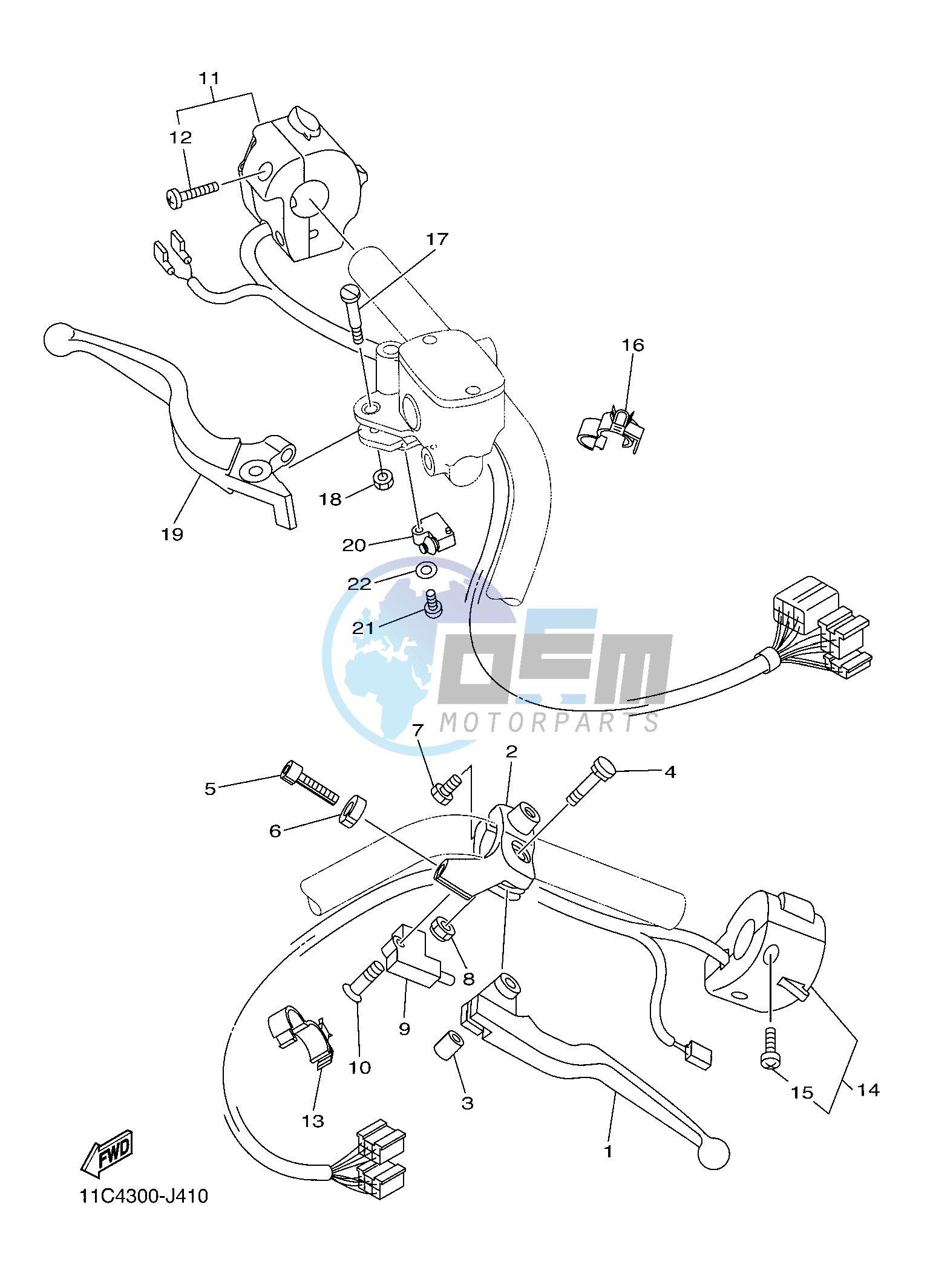 HANDLE SWITCH & LEVER