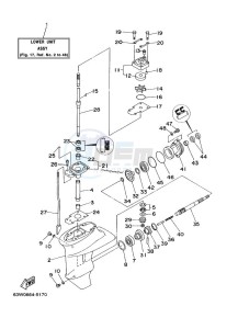 E15CMHS drawing PROPELLER-HOUSING-AND-TRANSMISSION-1