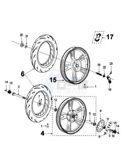 TWEET 50 YO drawing WHEELS