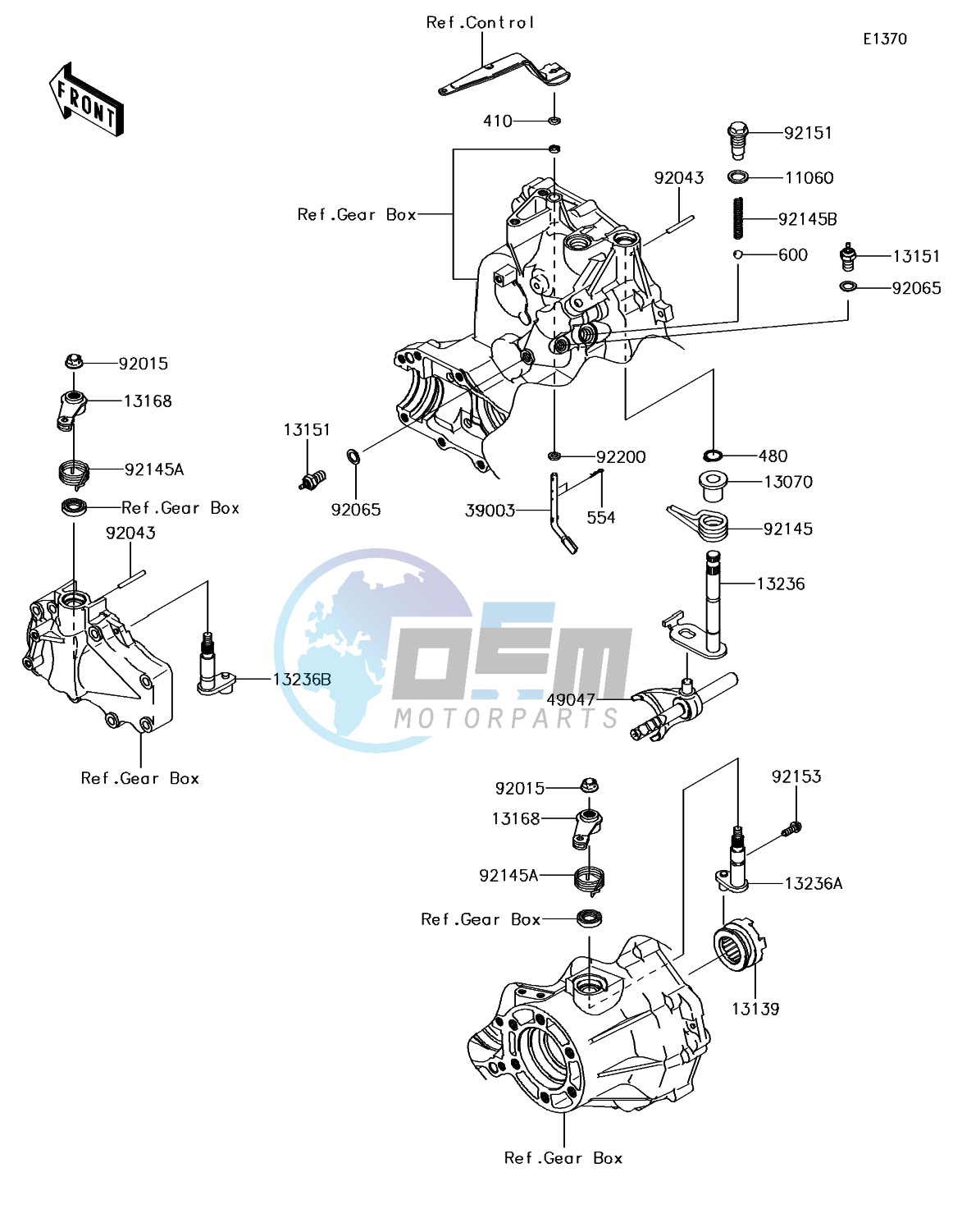 Gear Change Mechanism