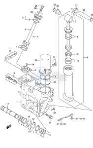 DF 250 drawing Trim Cylinder