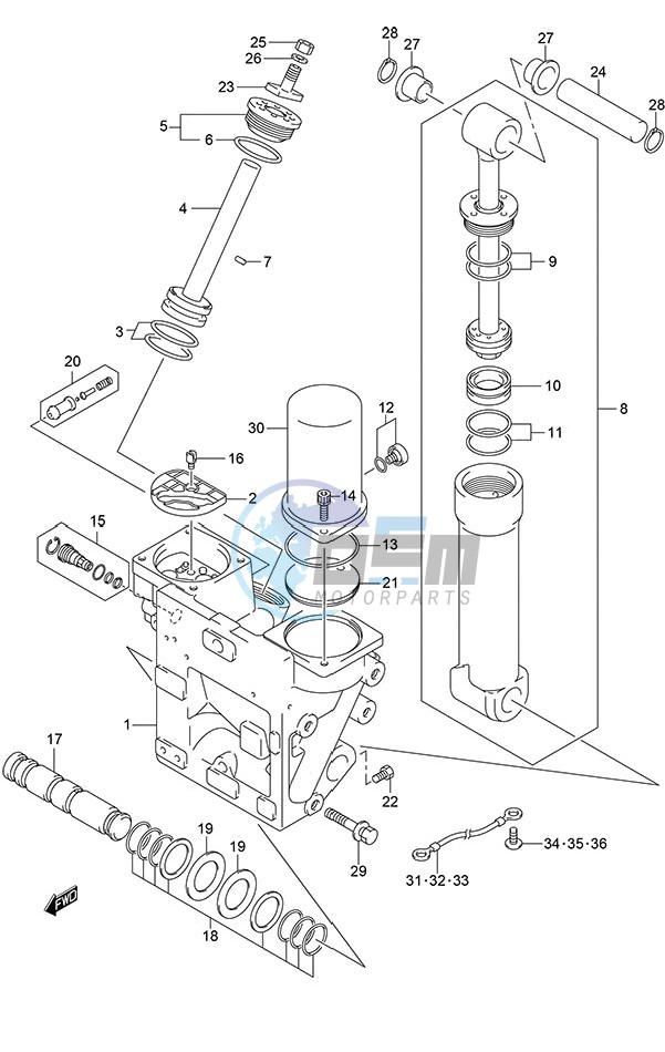 Trim Cylinder