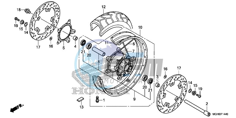 FRONT WHEEL