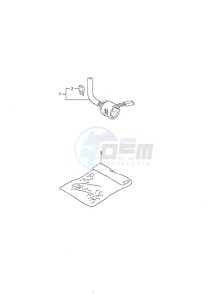 DF 20A drawing Remocon Cable Electric Starter