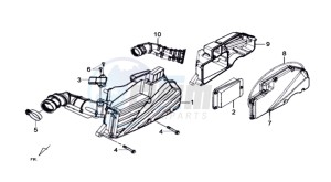 HD 200EVO EFI drawing AIRFILTER