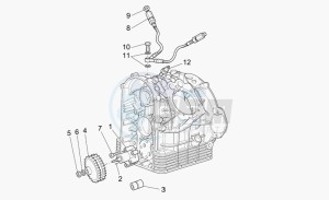 Breva V 1100 IE IE drawing Oil pump