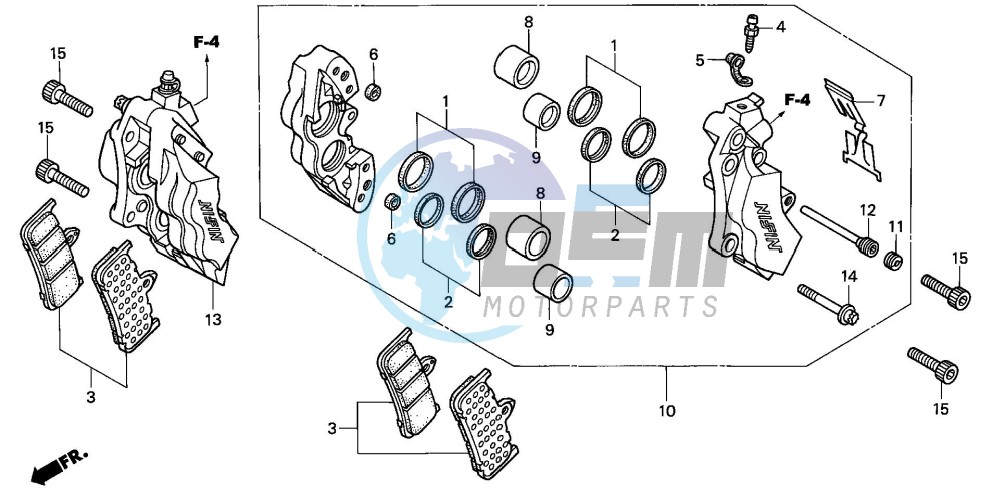 FRONT BRAKE CALIPER