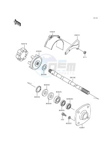 JH 750 B [SUPER SPORT XI] (B1-B3) [SUPER SPORT XI] drawing DRIVE SHAFT