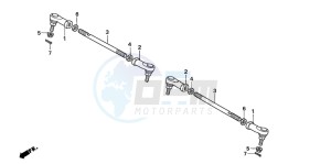 TRX250TE FOURTRAX ES drawing TIE ROD